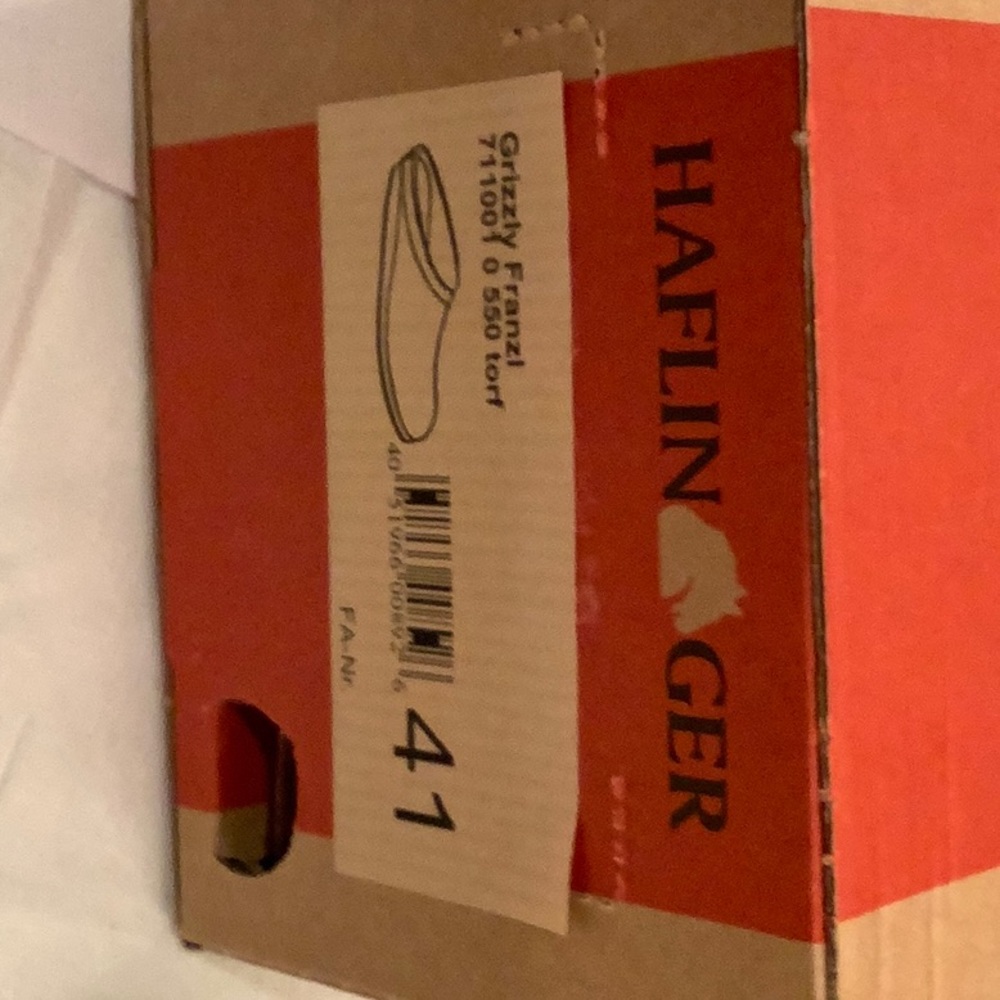 Haflinger classic wool clog brand new size 41